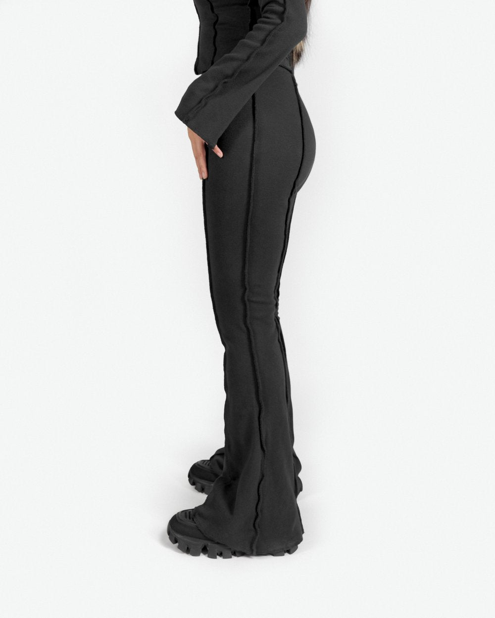 Exposed Seam Trousers